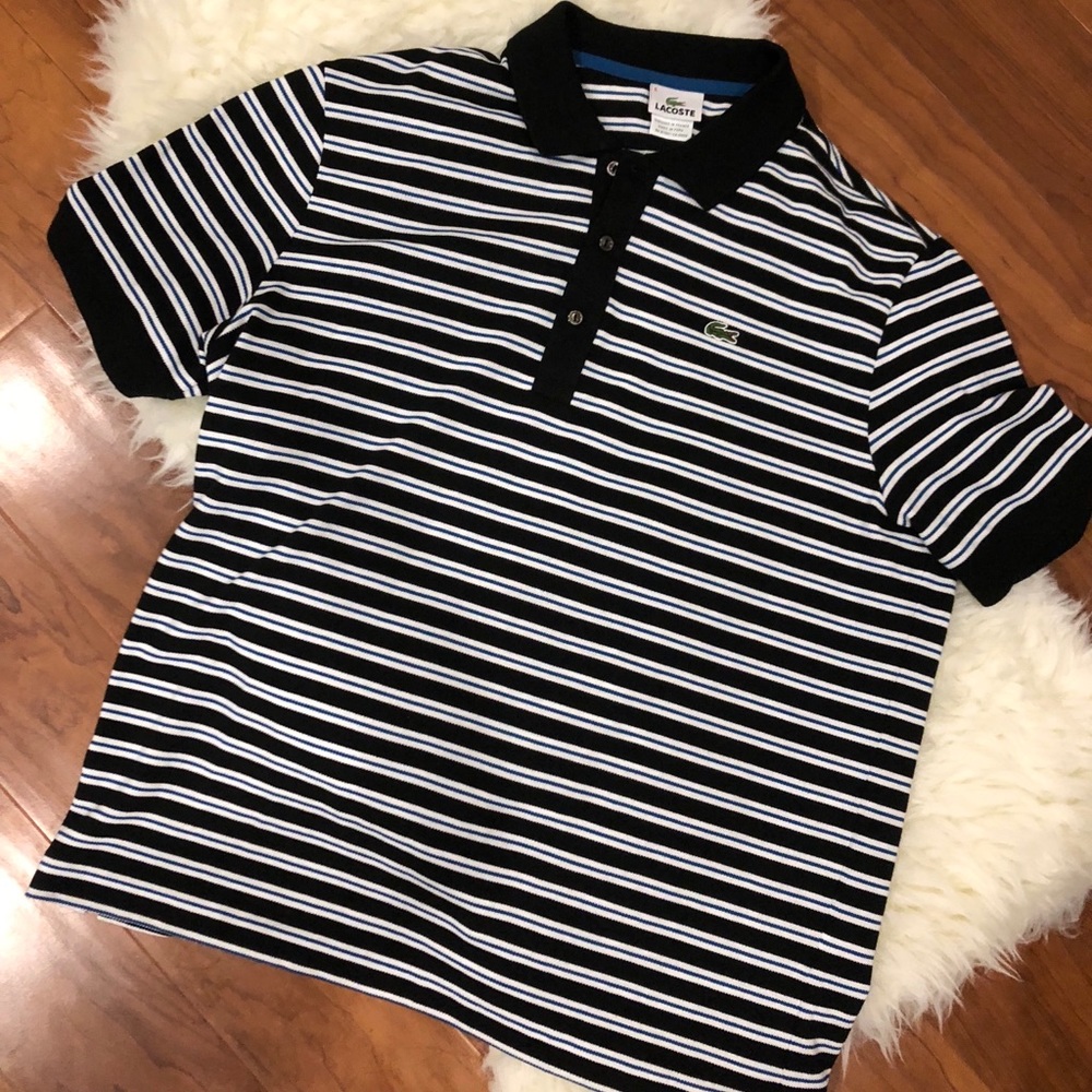 Lacoste Men’s Striped Polo